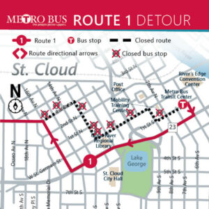 Route 1 Granite City Days Parade Detour