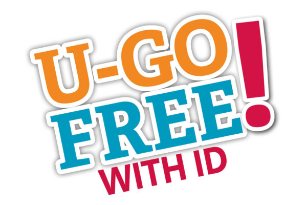 U-Go Free logo reading U-Go FREE! with ID