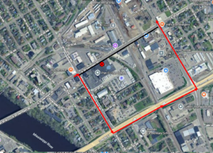 Starting Monday 10/5/2026, at 500am, Route 6 Outbound will be on detour due
to RR work. From E. St Germain and Wilson Ave, right Wilson Ave, left Hwy 23,
Left Lincoln Ave SE, resume route.