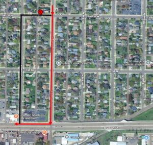 Starting immediately, route 2 inbound will be on detour due to road construction. From 10th Ave N and 2nd St N, straight on 10th Ave N, right on Division St, resume route. There will be no temporary bus stops for this detour.
