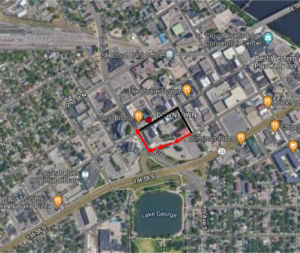 Starting Saturday April 11th, multiple roads will be closed for the Earth Day 1K & 5K race, starting at 3pm, route 4 outbound will stay straight on 1st St. S and then resume route. There will be no temporary bus stops for this detour.