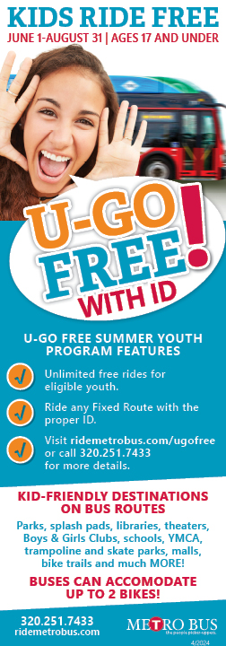 U-go Free rack card