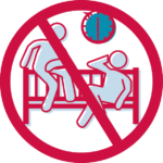 Icon representing no loitering