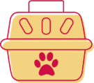 Icon of a pet carrier
