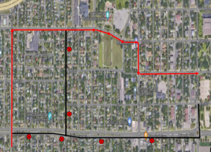 Starting Immediately, route 5 & 11 inbound will be on detour due to construction on University Dr. From Washington Memorial Dr buses will continue and take a right on 7th St S. A right on 9th Ave S. A left on 8th St S. Back on route at 5th Ave S. This detour will last until construction is complete.