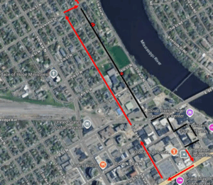 Starting Wednesday September 10, 2025 Routes 2 and 31 Outbound from transit will be on detour due to utility work on 5th Ave. From transit, right on 5th Ave S, right on Division St, Right on 7th Ave S, right on 8th St N, left on 6th Ave N, resume route.
