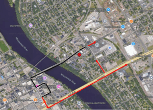 Beginning Wednesday September 10 at 0500 am, route 6 will be on detour due to a lane closure for utility work. Route 6 will depart transit, right on 5th Ave S, left on Hwy 23 EB, left on Wilson Ave, Right on E. St Germain, resume route. This detour should last only one day. No temporary stops will be added.