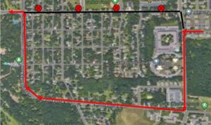 Beginning Immediately August 9th, 2024 the route 8 inbound will be on detour due to a road closure. From 16th St SE buses will take a left on 15th Ave SE, Right MN Blvd (turns into Killian), Left University Dr SE, Resume route.