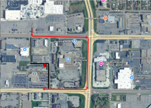 Beginning immediately Route 3 Outbound from Crossroads will be on detour due to utility repair. From Crossroads, left on Division St, right on Hwy 15, right on 2nd St S, resume route.