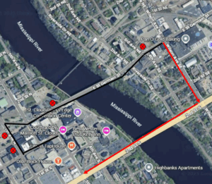 Beginning Sunday September 21st at 12pm, route 22 will be on detour due to a road closure for an event. Straight on Wilson Ave, right on HWY 23. This detour will be in effect all day, route will resume first thing Monday morning. No temporary stops will be added.