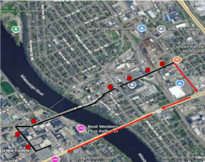 Beginning Sunday September 21st at 12pm, route 6 will be on detour due to a road closure for an event. Right Lincoln Ave, left 4 ½ st, left on Raymond Ave, right on 4th St, left on Wilson Ave, right on HWY 23. No temporary stops will be added.