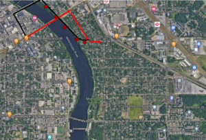 Starting Saturday April 11th, multiple roads will be closed for the Earth Day 1K & 5K race, starting at 3pm, route 9 outbound will take a right on 1st St. S, right on 5th Ave S, left on Division St, right on Wilson Ave, left on 7th St. SE, right and then resume route. There will be no temporary bus stops for this detour.
