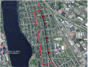 Beginning Friday June 12, 2026 at 500am, the route 21 / 22 outbound will be on detour dure to a road closure. From Wilson Ave NE, left on 7th St NE, right on Riverside Ave NE (turns into Broadway Ave S), right 8th St S, Left on 2nd Ave S, resume route. This detour will be in affect until further notice (most of the summer). No temporary stops will be posted.