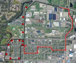 Route 2 Inbound detour