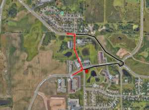 Beginning immediately, Route 32 will be on detour due to road maintenance. From Roberts Rd and 7th Ave S, Left on 7th Ave S, Left on Heritage Dr, resume route. This detour is expected to last 1 day weather permitting.
