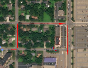 Starting immediately Route 2 will be on detour due to utility work.
Detour starts on 1st Street N. Left on 1st Ave N. Right to 2nd Street N, Right on Waite Ave N. Back on route.