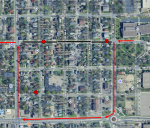 Effective Immediately the Route 11 outbound will be on detour due to road construction. From 7th St So, left on 5th Ave So, right on University Dr, right on 9th Ave left of 7th St S. resume route. No temporary bus stops will be added for this detour.