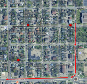 Effective Immediately the Route 5 outbound will be on detour due to road construction. From 5th Ave and 7th St So, buses will remain on 5th Ave So, right at Round-a-bout resume route. No temporary stops will be added for this detour.