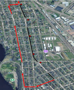 Beginning Immediately July 5th, 2026 route 21 / 22 outbound will be on detour due to a road closure. From Wilson Ave NE, left on 5th St NE, right on Riverside Ave NE (turns into Broadway Ave S), right 8th St S, Left on 2nd Ave S, resume route. This detour will be in affect through August 9th . No temporary stops will be posted.